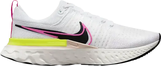 Кроссовки Nike React Infinity Run Flyknit 2 'Rawdacious', белый