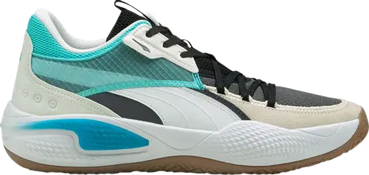 Кроссовки Puma Court Rider Summer Days - Elektro Aqua, синий
