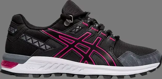 Кроссовки wmns gel citrek 'black vivid pink' Asics, черный
