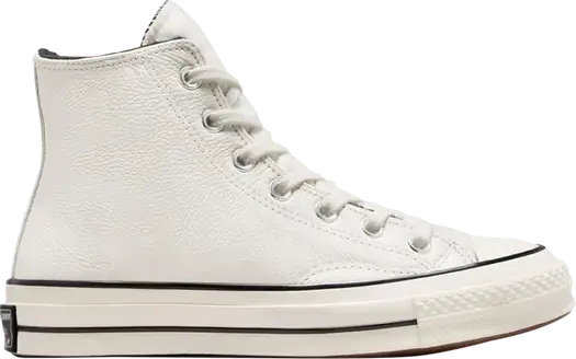 Кроссовки Converse Chuck 70 High Cozy Utility - Egret, белый