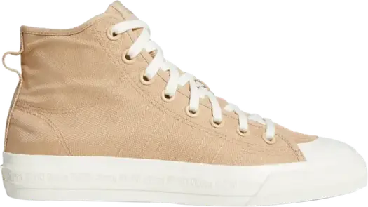 Кроссовки Adidas Nizza Hi RF 'Pale Nude', загар