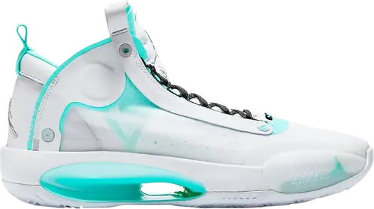 Кроссовки Air Jordan 34 PF Guo Ailun PE, белый