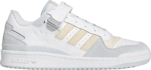 Кроссовки Adidas Forum Low 'White Halo Blue Orange', синий