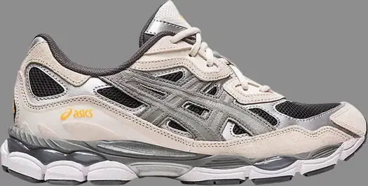 Кроссовки gel nyc 'black clay grey' Asics, пломбир