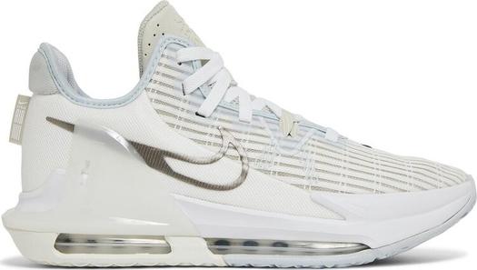 Кроссовки Nike LeBron Witness 6 'Summit White Metallic Pewter', белый