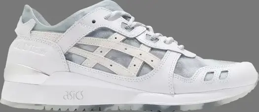 Кроссовки atmos x gel lyte 3 'nexkin - white silver camo' Asics, белый