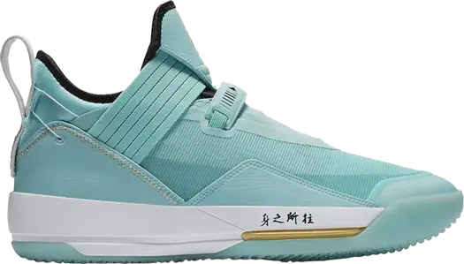 Кроссовки Air Jordan 33 SE Guo Ailun PE, бирюзовый