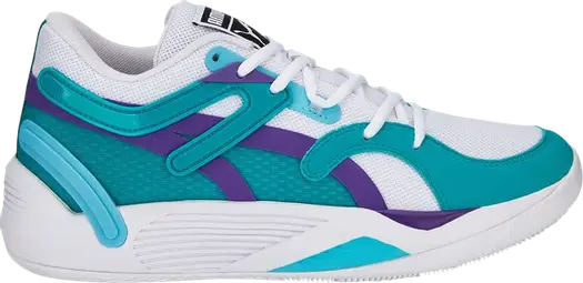 Кроссовки Puma TRC Blaze Court White Deep Aqua, белый