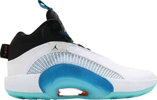 Кроссовки Guo Ailun x Air Jordan 35 GS Morpho, белый