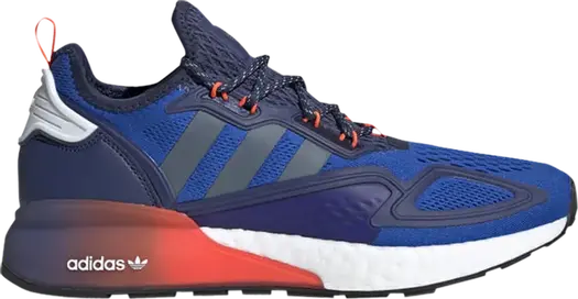 Кроссовки Adidas ZX 2K Boost 'Blue Tech Indigo', синий