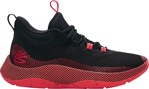 Кроссовки Under Armour Curry HOVR Splash Black Red, черный