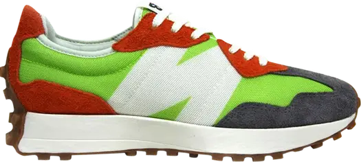 Кроссовки New Balance 327 'Fluorescent Green', зеленый