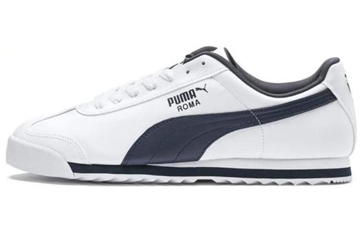 Кроссовки PUMA Roma Training Shoes Unisex Low-Top White Blue