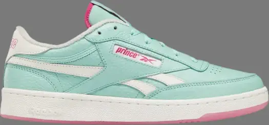 Кроссовки prince x club c revenge 'semi pixel mint' Reebok, зеленый