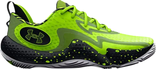 Кроссовки Under Armour Spawn 5 Lets 3 - Green, зеленый