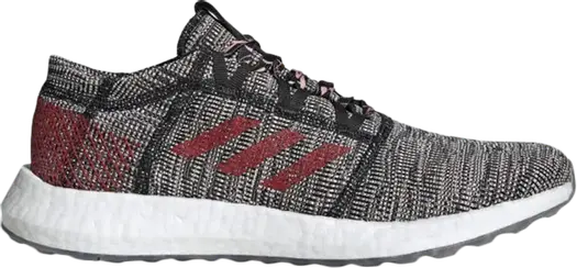 Кроссовки Adidas Ren Zhe x PureBoost Go 'Black Scarlet', черный