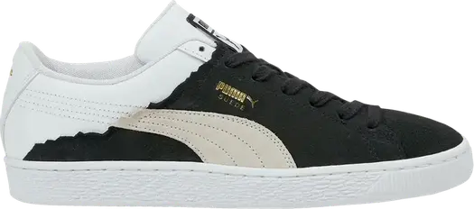 Кроссовки Puma Suede Layers - Black White, черный