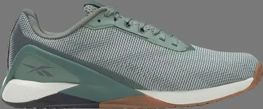 Лимитированные кроссовки nano x1 grit 'harmony green' Reebok, зеленый