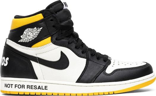 Кроссовки Air Jordan 1 Retro High OG NRG Not For Resale, желтый