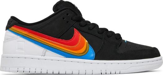 Кроссовки Nike Polaroid x Dunk Low SB, черный