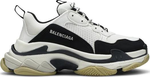 Кроссовки Balenciaga Triple S Sneaker White Black, белые