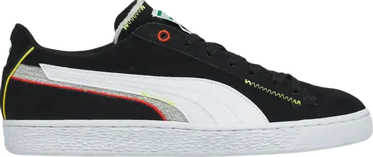 Кроссовки Puma Suede Displaced - Black Harbor Mist, черный
