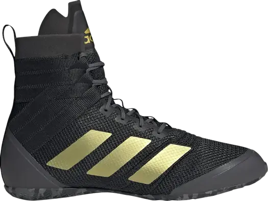 Кроссовки Adidas Speedex 18 'Black Gold Metallic', черный