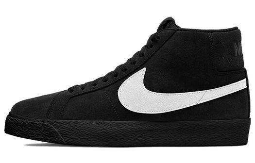 Кроссовки Nike SB Zoom Blazer Mid, черный/белый