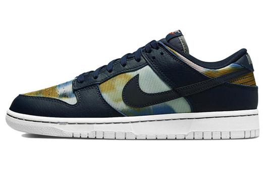 Кроссовки Nike Dunk Low Retro PRM, темно-синий