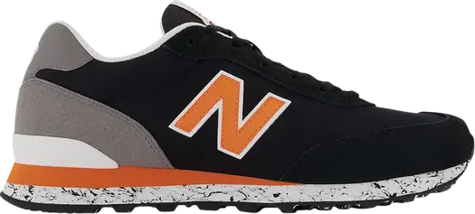 Кроссовки New Balance 515v3 'Black Vibrant Orange', черный