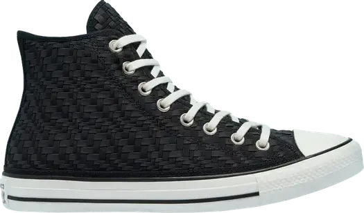 Кроссовки Converse Chuck Taylor All Star High Tonal Weaving - Black, черный