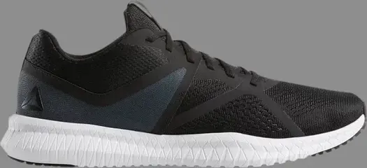Кроссовки flexagon fit 'black true grey' Reebok, черный