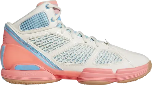 Кроссовки Adidas Adizero Rose 1.5 Restomod 'Off White Acid Red', кремовый