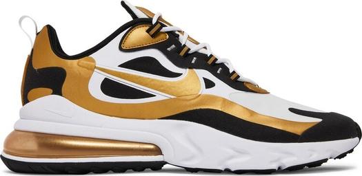 Кроссовки Nike Air Max 270 React 'Metallic Gold', золотой