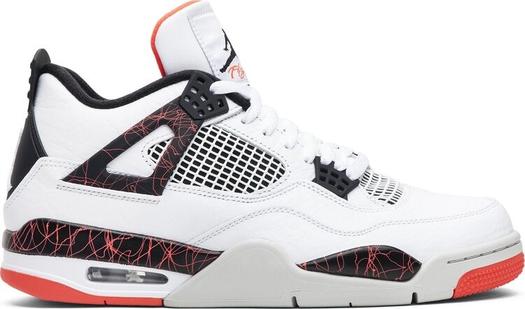 Кроссовки Air Jordan 4 Retro Pale Citron, белый