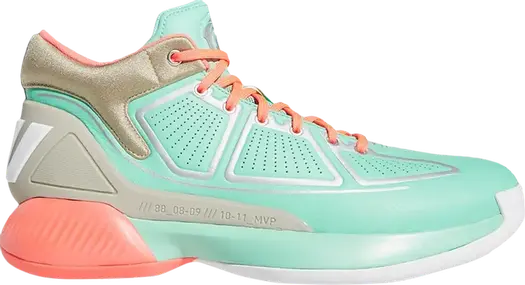 Кроссовки Adidas D Rose 10 'Boardwalk', зеленый