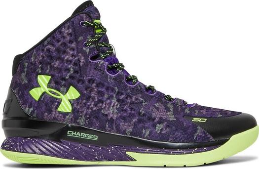 Кроссовки Under Armour Curry 1 Retro Dark Matter, черный