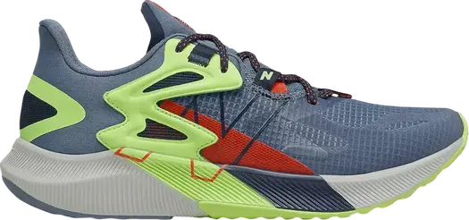 Кроссовки New Balance FuelCell Propel RMX 'Deep Porcelain Blue Lime', синий