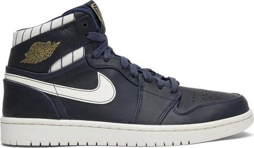 Кроссовки Air Jordan 1 Retro High Jeter, синий