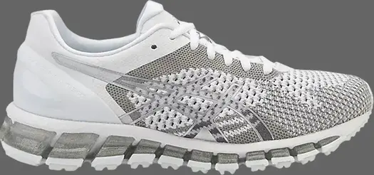 Кроссовки gel quantum 360 knit 'snow silver' Asics, белый