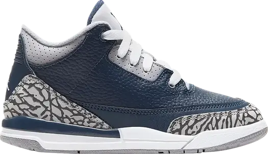 Кроссовки Air Jordan 3 Retro PS Georgetown, синий
