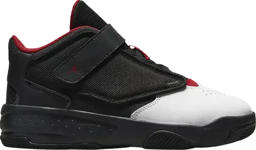 Кроссовки Jordan Max Aura 4 PS Black White Gym Red, черный