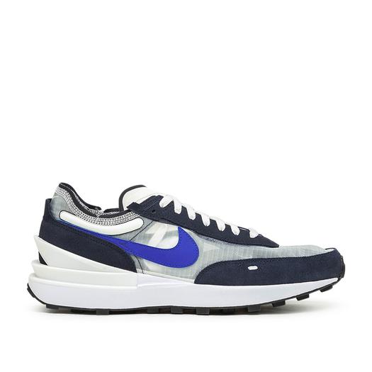 Кроссовки Nike Waffle One SE Hyper Royal, черный/белый/синий