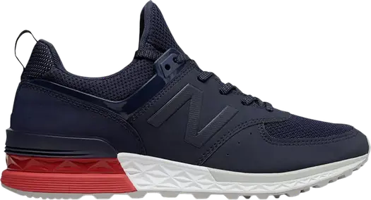 Кроссовки New Balance 574 Sport, темно-синий/белый/красный