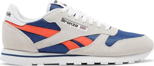 Кроссовки bronze 56k x classic leather 'new york knicks' Reebok, синий