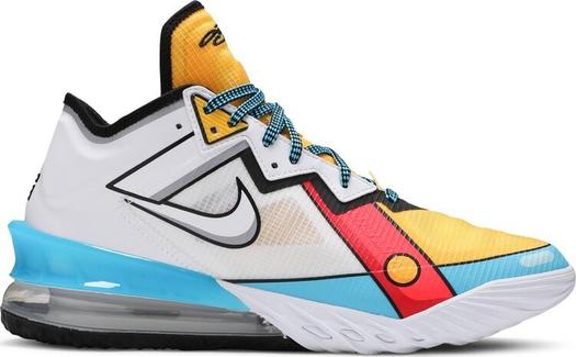 Кроссовки Nike LeBron 18 Low 'Stewie', белый