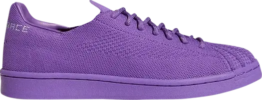 Кроссовки Adidas Pharrell x Superstar Primeknit 'Purple', фиолетовый