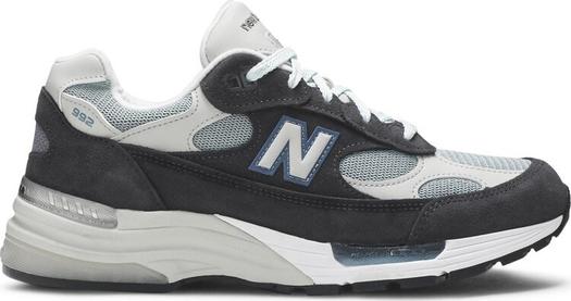 Кроссовки New Balance Kith x 992 Made in USA 'Steel Blue', серый