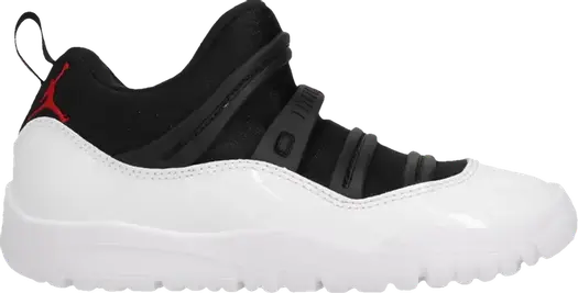 Кроссовки Jordan 11 Retro Little Flex PS Black White, черный