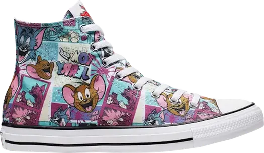 Кроссовки Converse Tom & Jerry x Chuck Taylor All Star High Multi-Color, разноцветный